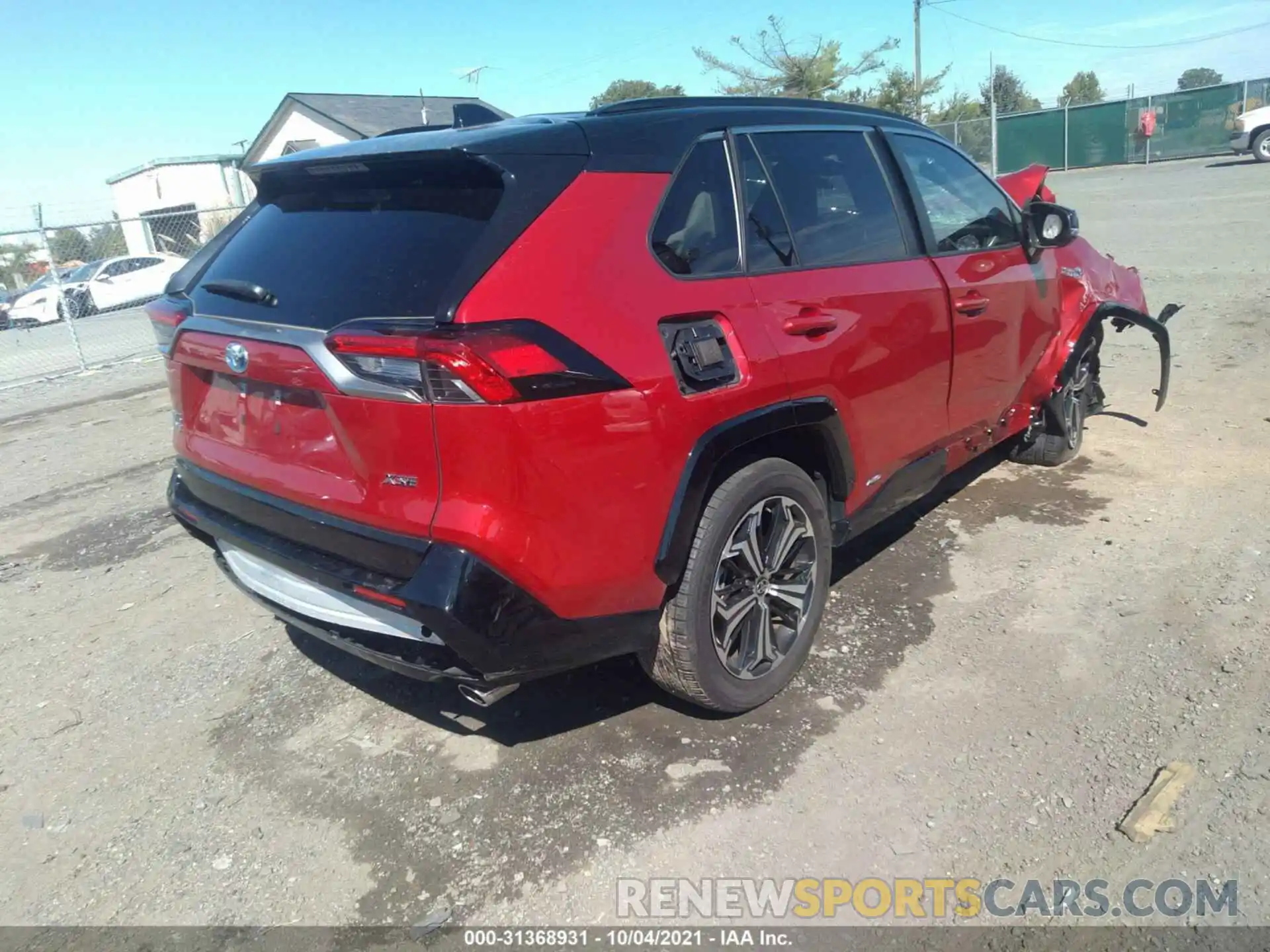 4 Photograph of a damaged car JTMEB3FV0MD002088 TOYOTA RAV4 PRIME 2021