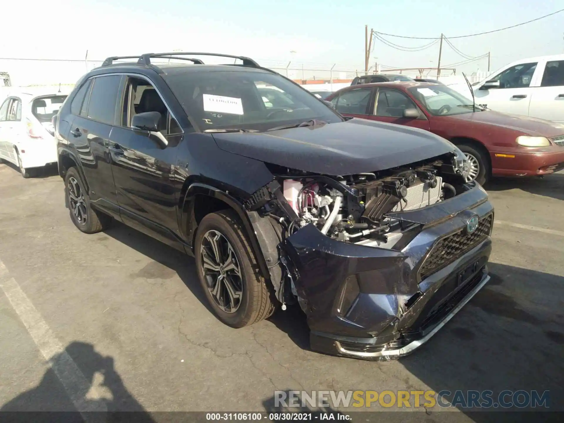 1 Photograph of a damaged car JTMEB3FV1MD041725 TOYOTA RAV4 PRIME 2021