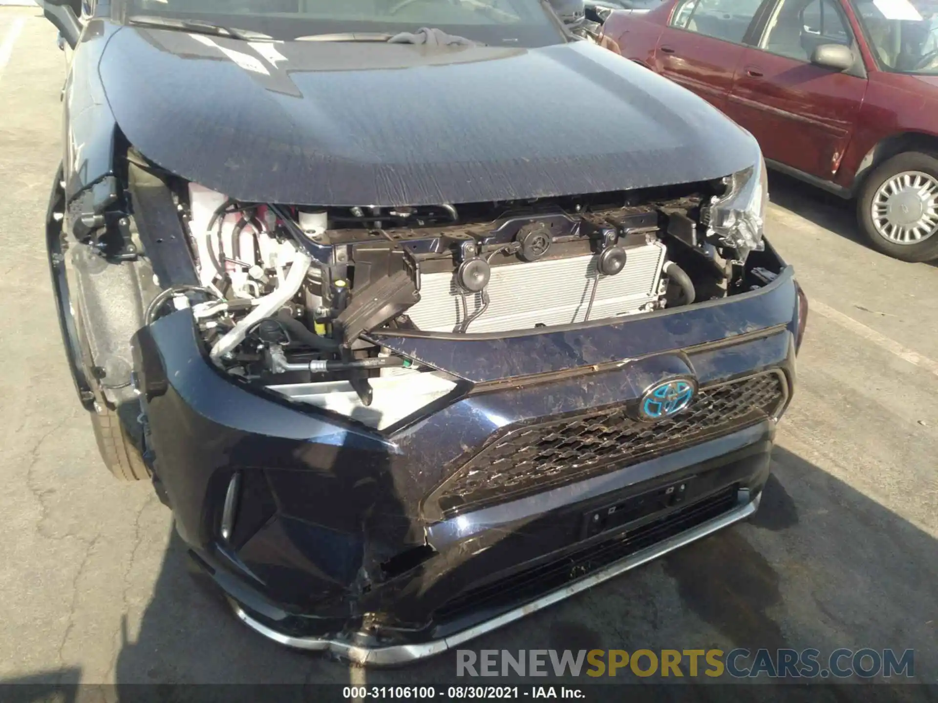 6 Photograph of a damaged car JTMEB3FV1MD041725 TOYOTA RAV4 PRIME 2021