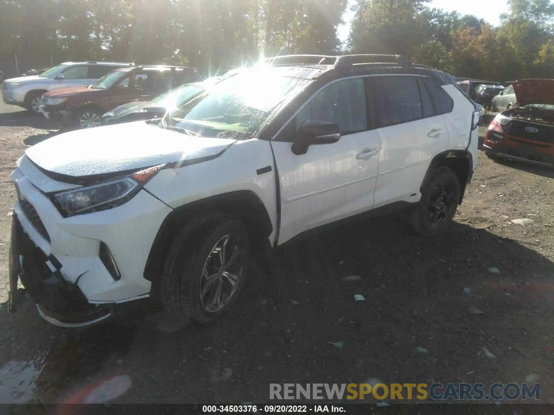 2 Photograph of a damaged car JTMEB3FV5MD046622 TOYOTA RAV4 PRIME 2021