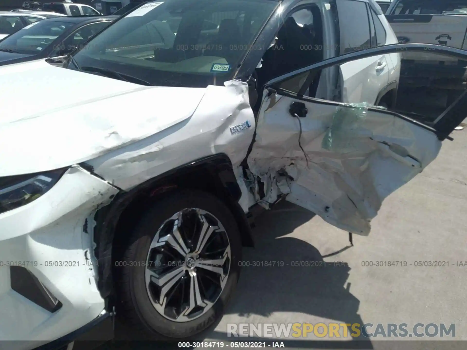 6 Photograph of a damaged car JTMEB3FV7MD013248 TOYOTA RAV4 PRIME 2021