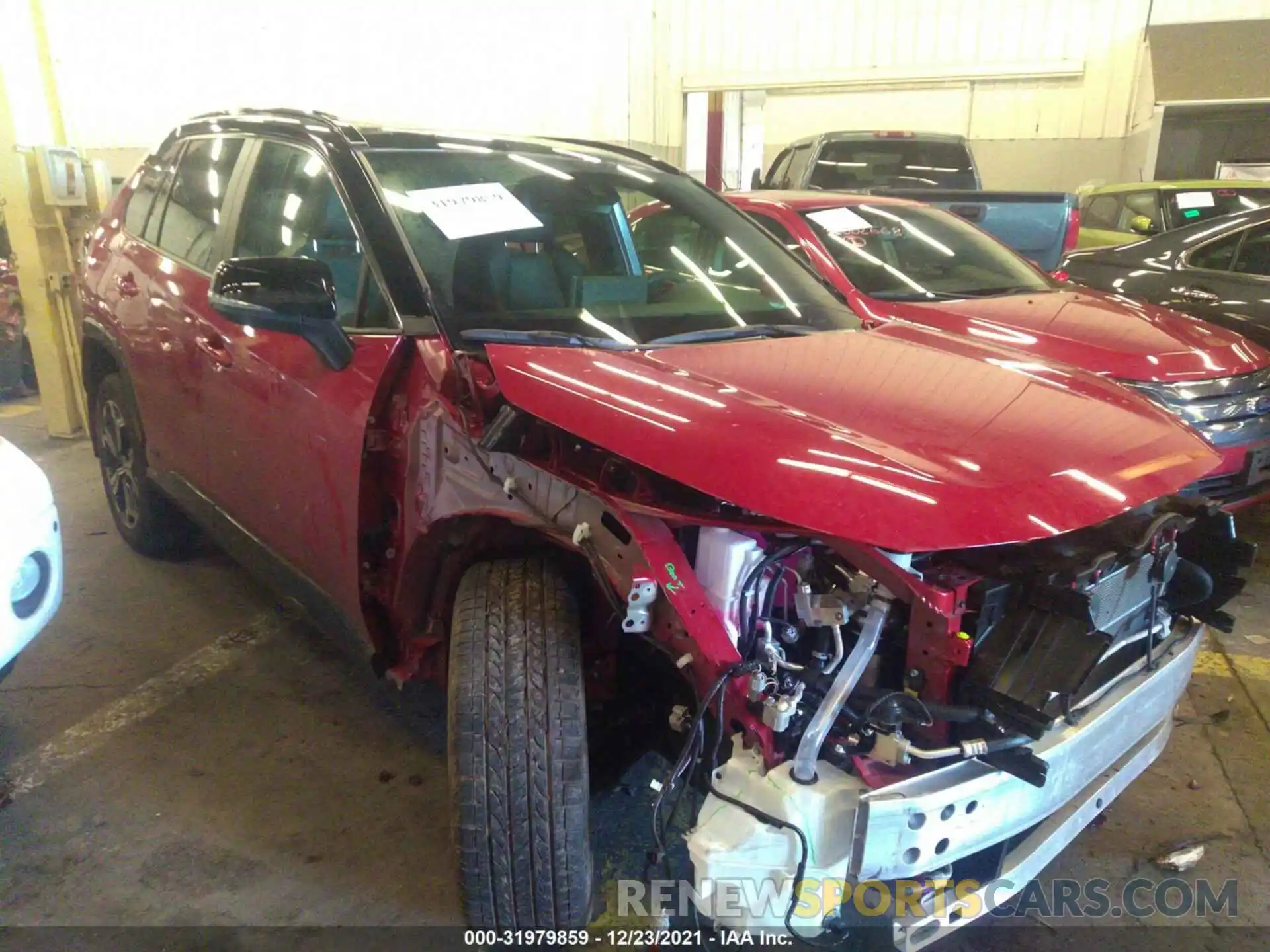 1 Photograph of a damaged car JTMEB3FV7MD047061 TOYOTA RAV4 PRIME 2021