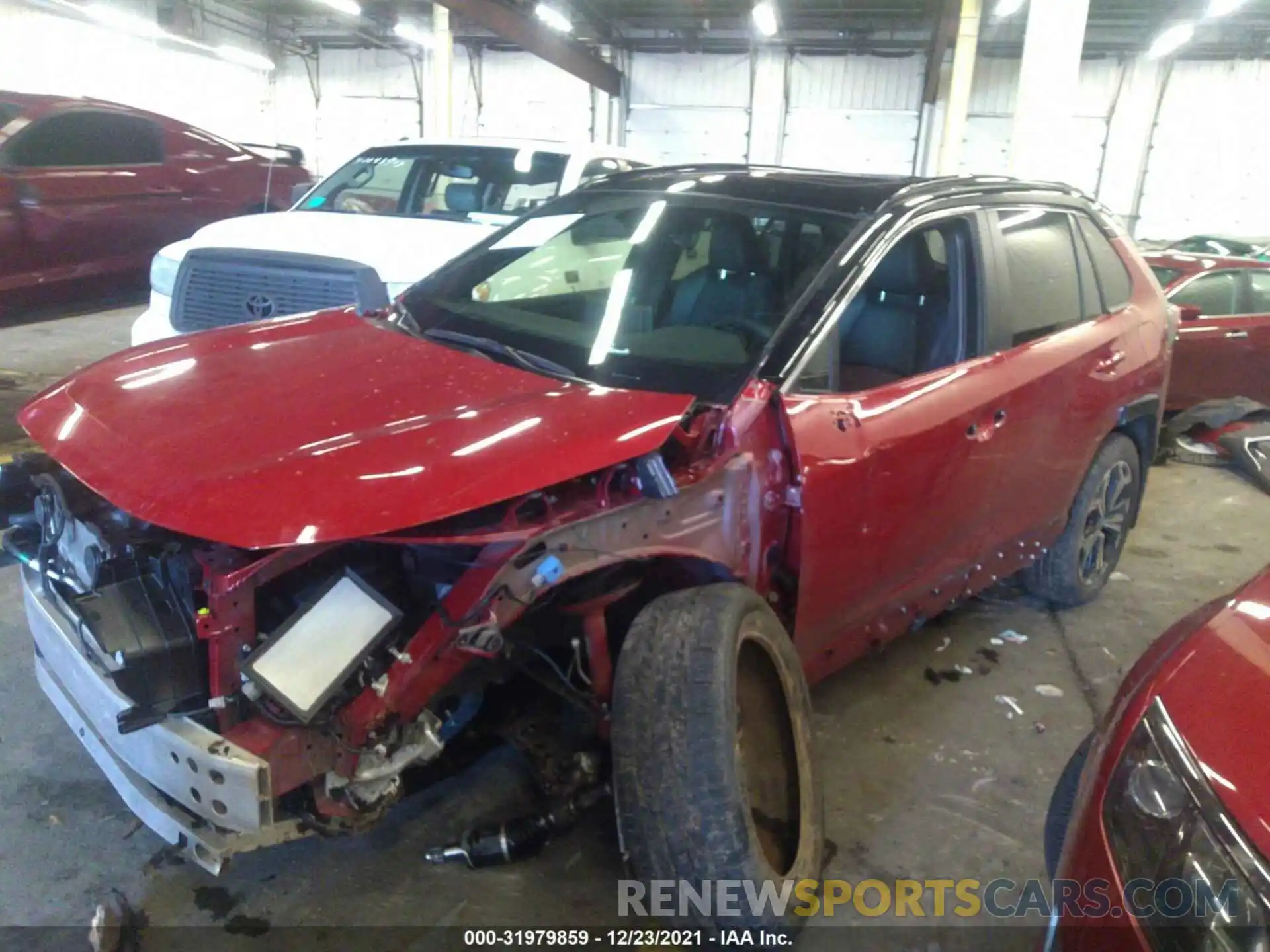 2 Photograph of a damaged car JTMEB3FV7MD047061 TOYOTA RAV4 PRIME 2021