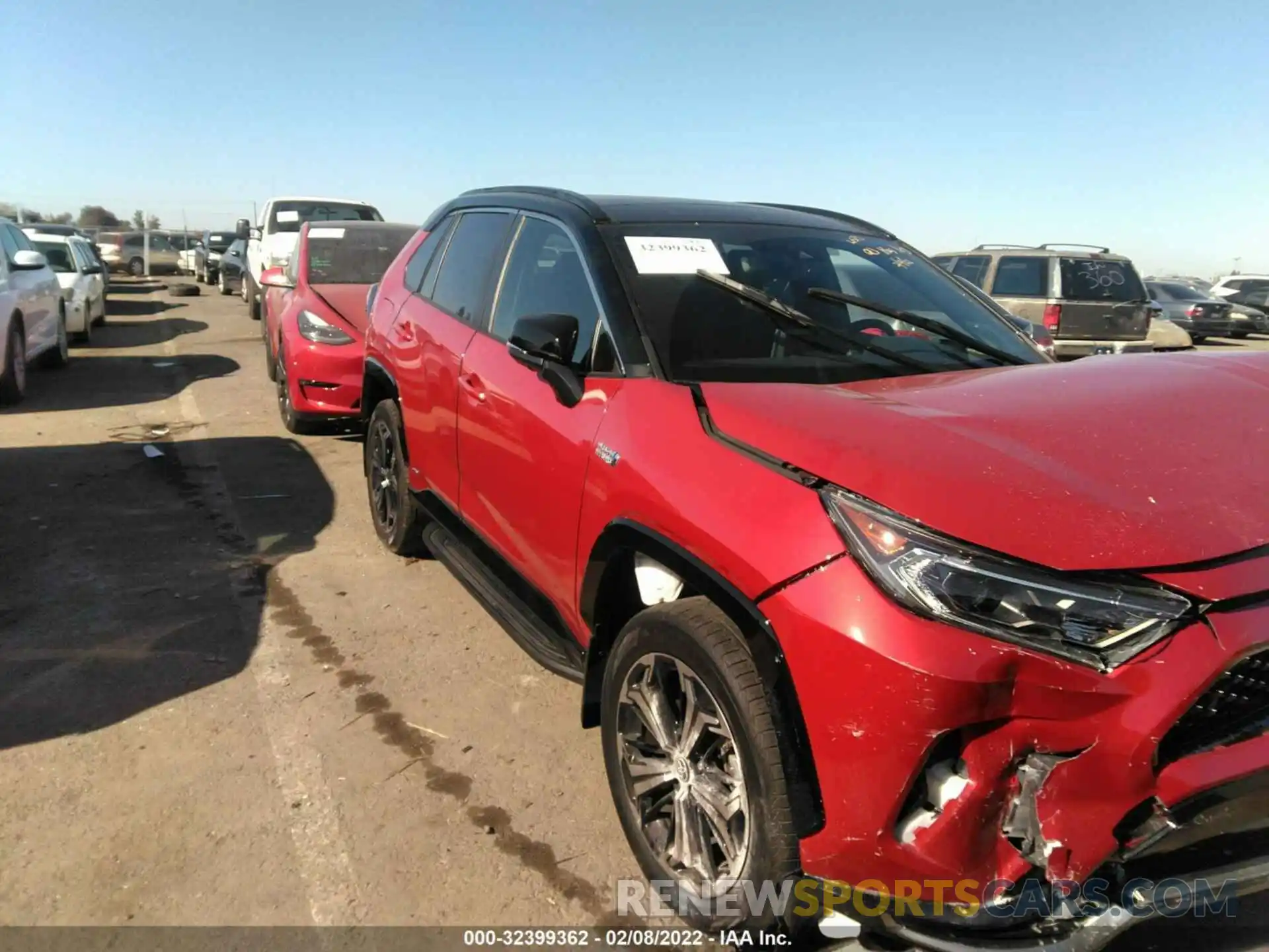 1 Photograph of a damaged car JTMFB3FV0MD007960 TOYOTA RAV4 PRIME 2021