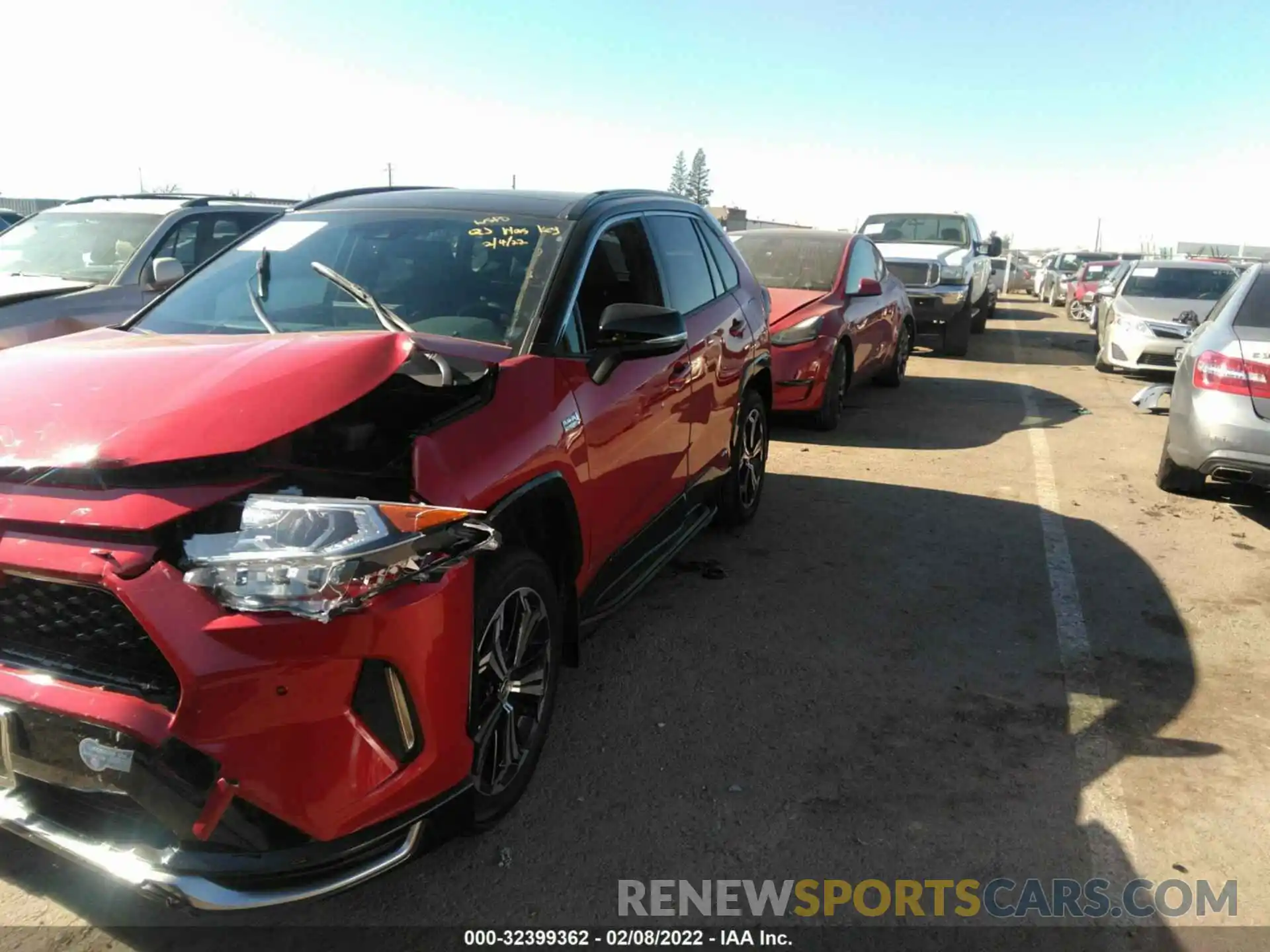 2 Photograph of a damaged car JTMFB3FV0MD007960 TOYOTA RAV4 PRIME 2021