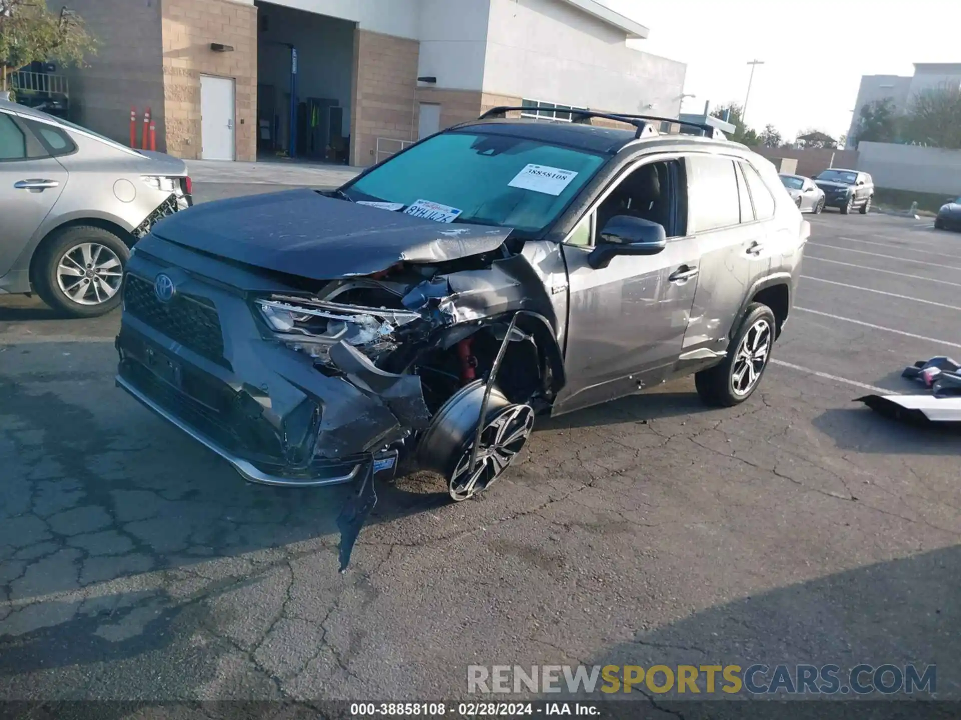 2 Photograph of a damaged car JTMFB3FV1MD060716 TOYOTA RAV4 PRIME 2021