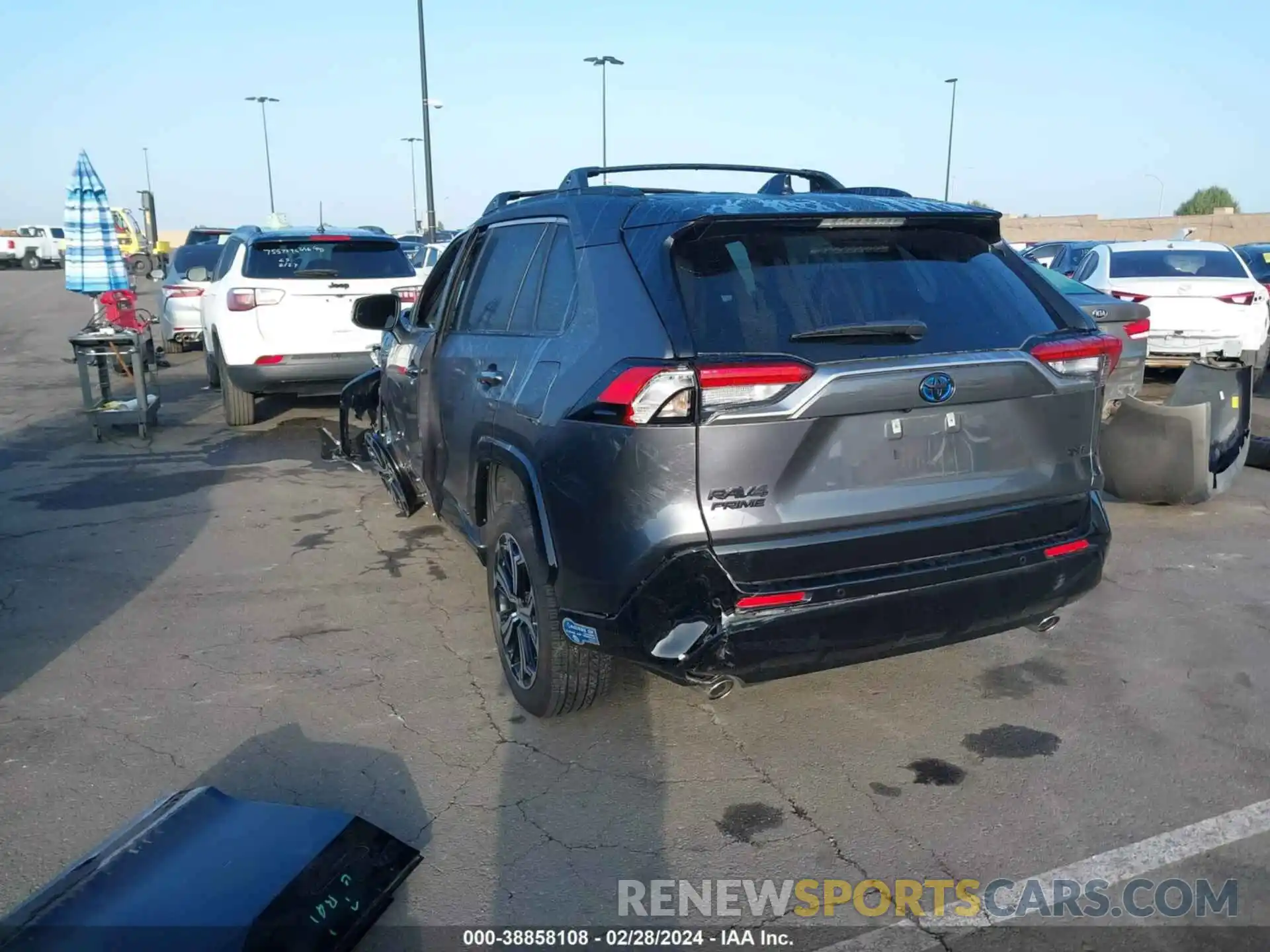 3 Photograph of a damaged car JTMFB3FV1MD060716 TOYOTA RAV4 PRIME 2021