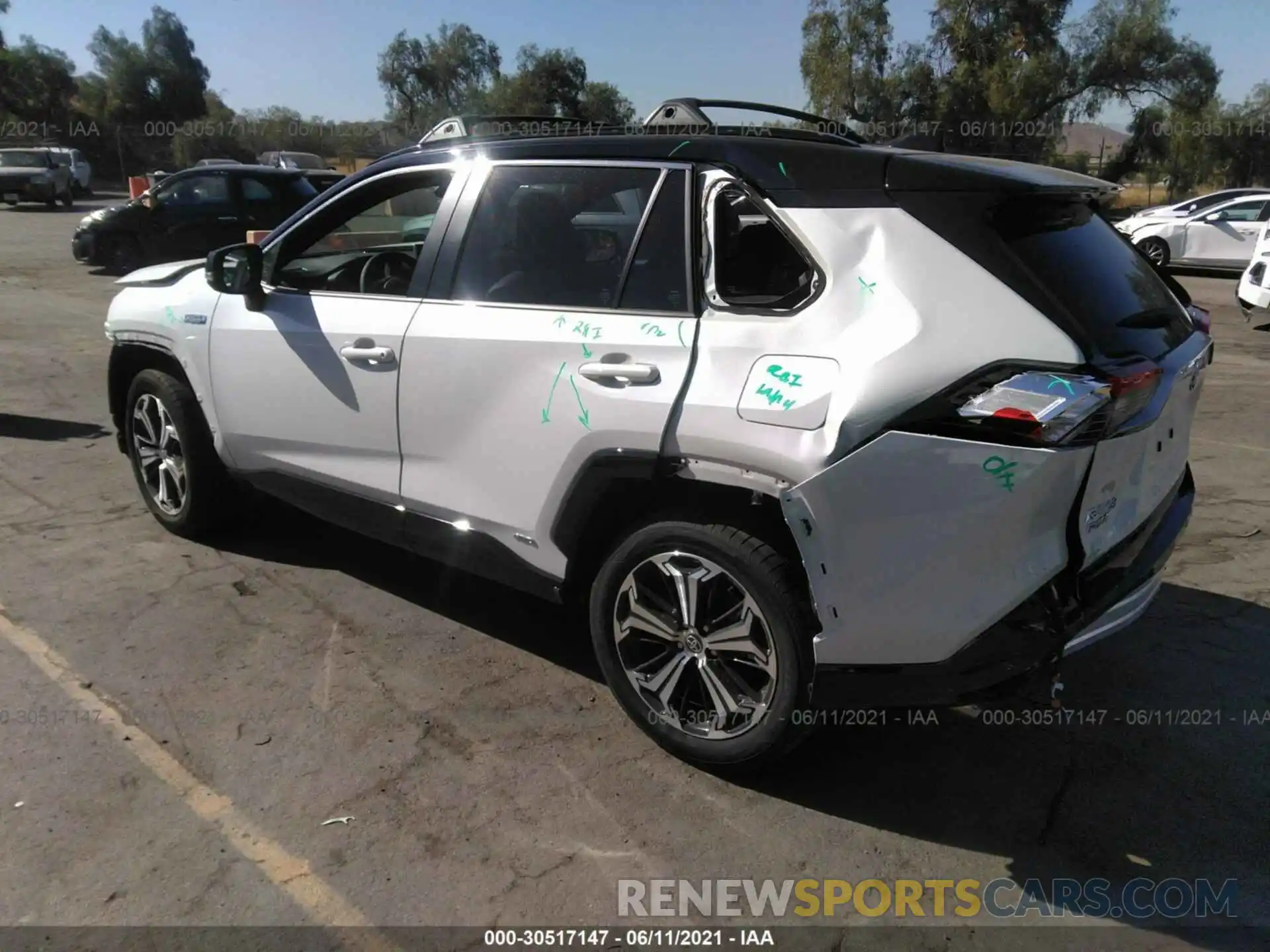 3 Photograph of a damaged car JTMFB3FV5MD012751 TOYOTA RAV4 PRIME 2021