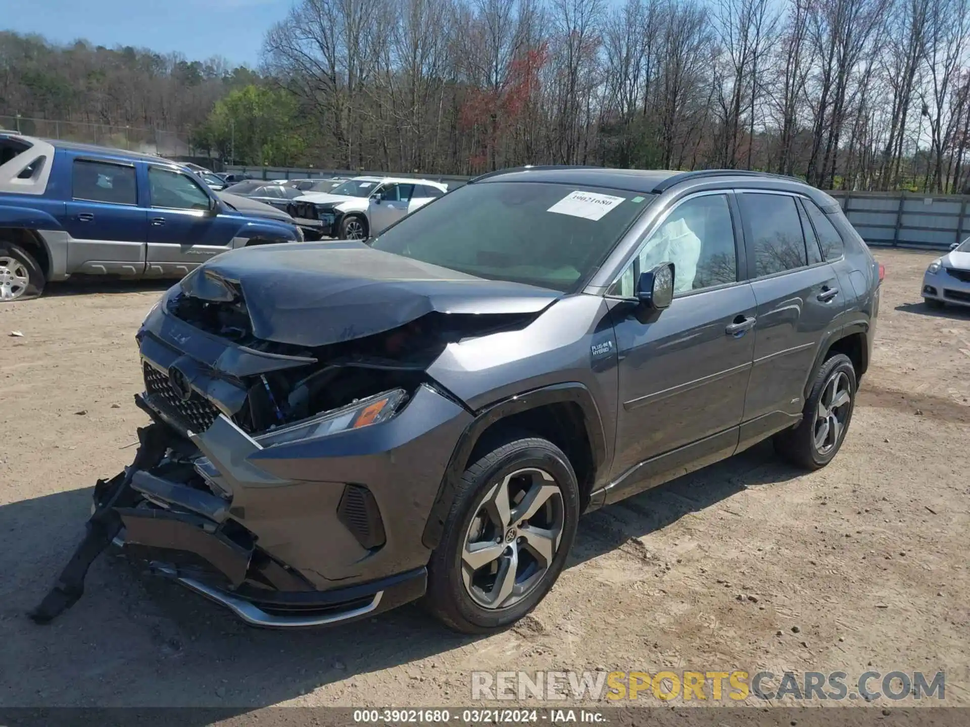 2 Photograph of a damaged car JTMAB3FV6ND100669 TOYOTA RAV4 PRIME 2022