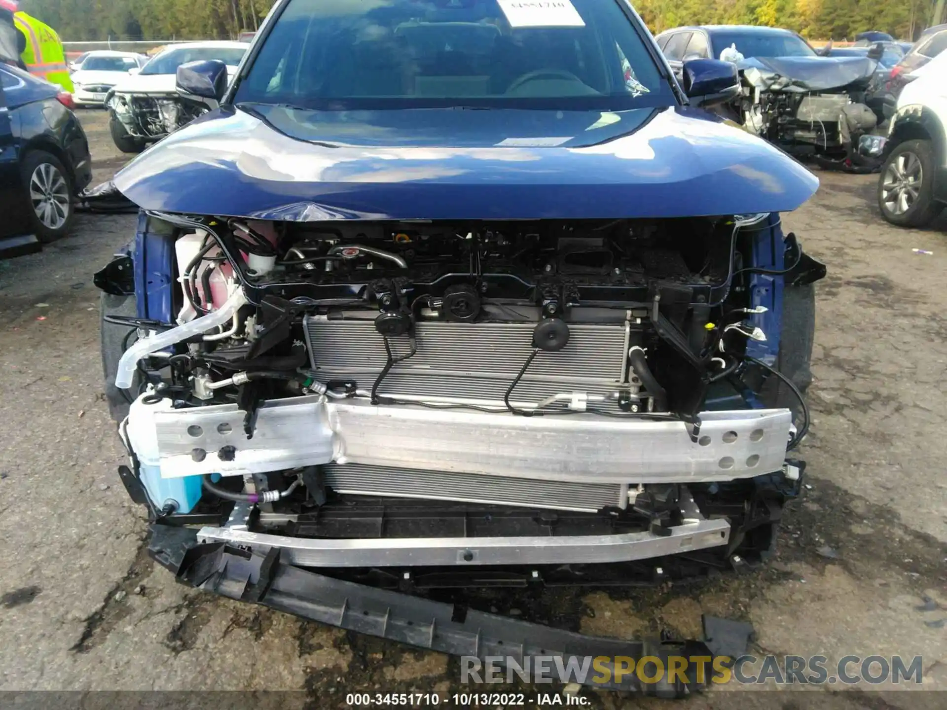 6 Photograph of a damaged car JTMAB3FV9ND076707 TOYOTA RAV4 PRIME 2022