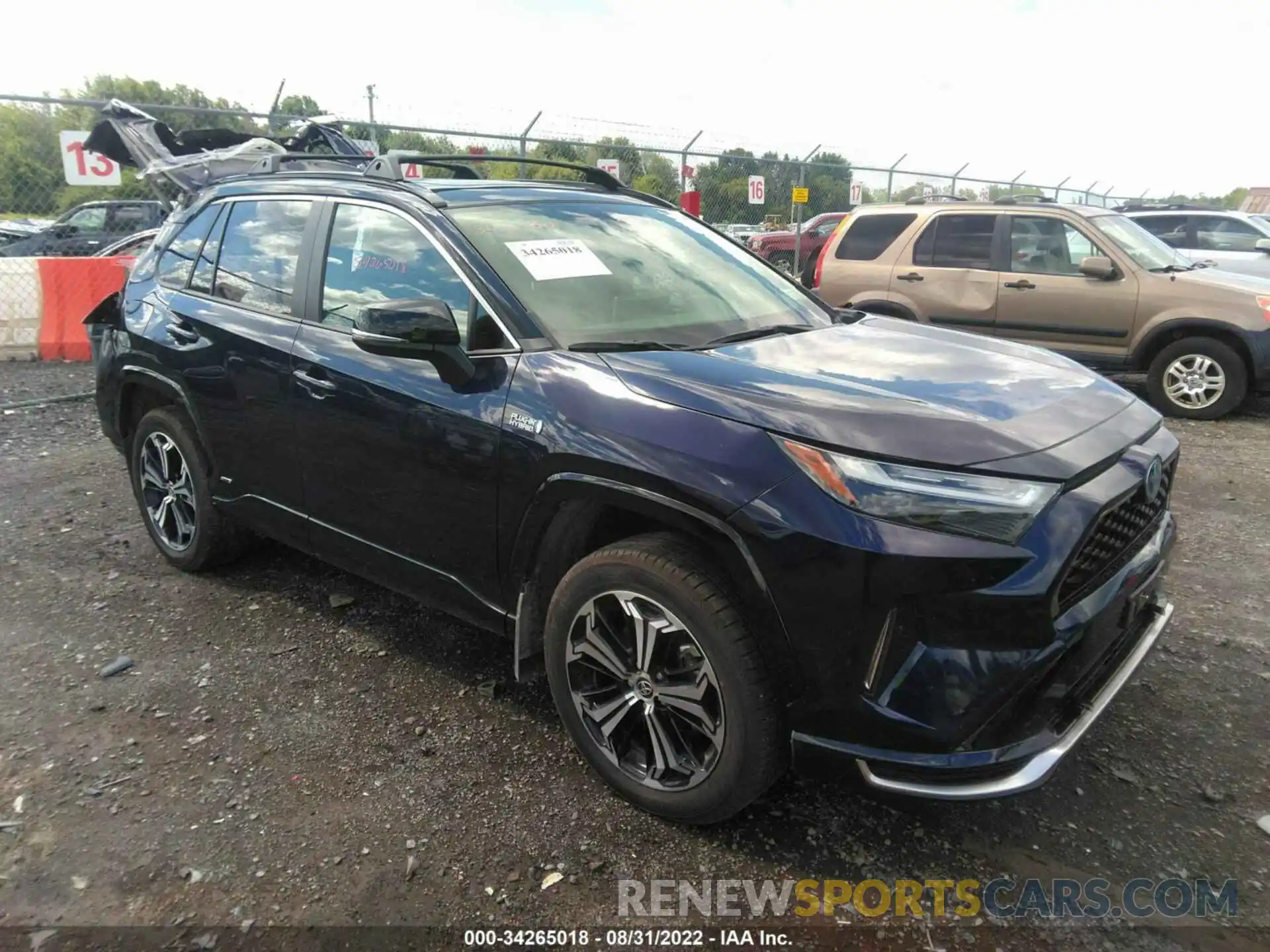 1 Photograph of a damaged car JTMEB3FV8ND081866 TOYOTA RAV4 PRIME 2022