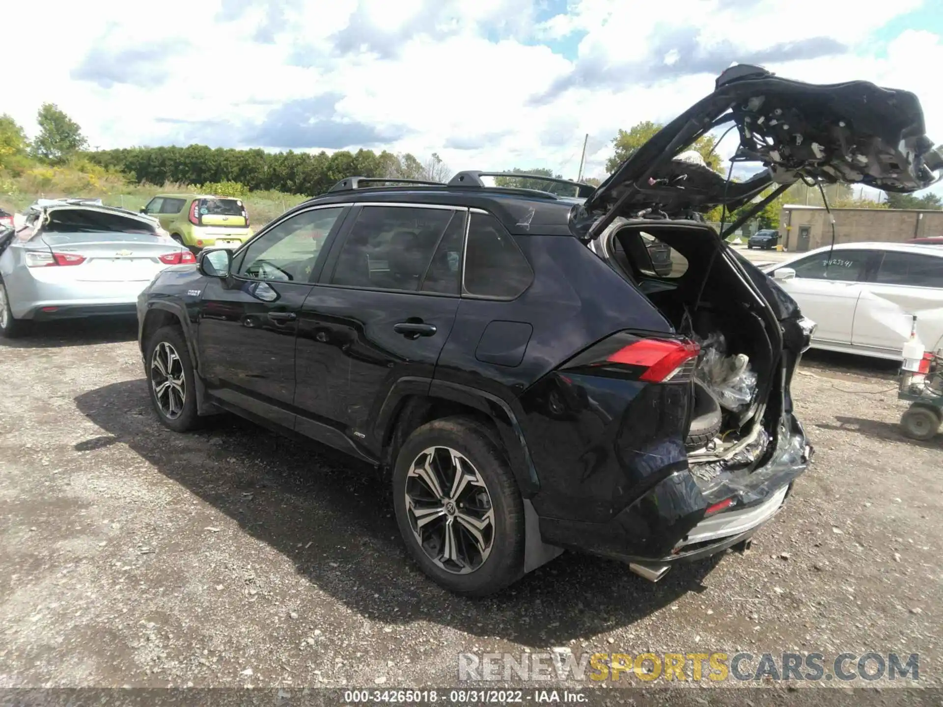 3 Photograph of a damaged car JTMEB3FV8ND081866 TOYOTA RAV4 PRIME 2022