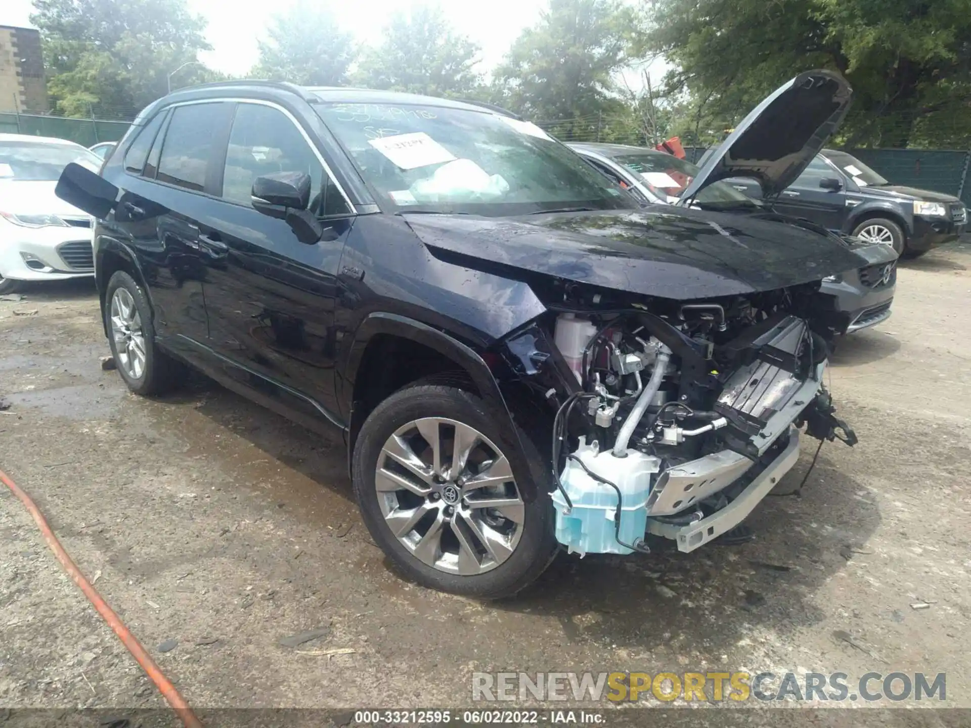 1 Photograph of a damaged car JTMFB3FV1ND083608 TOYOTA RAV4 PRIME 2022