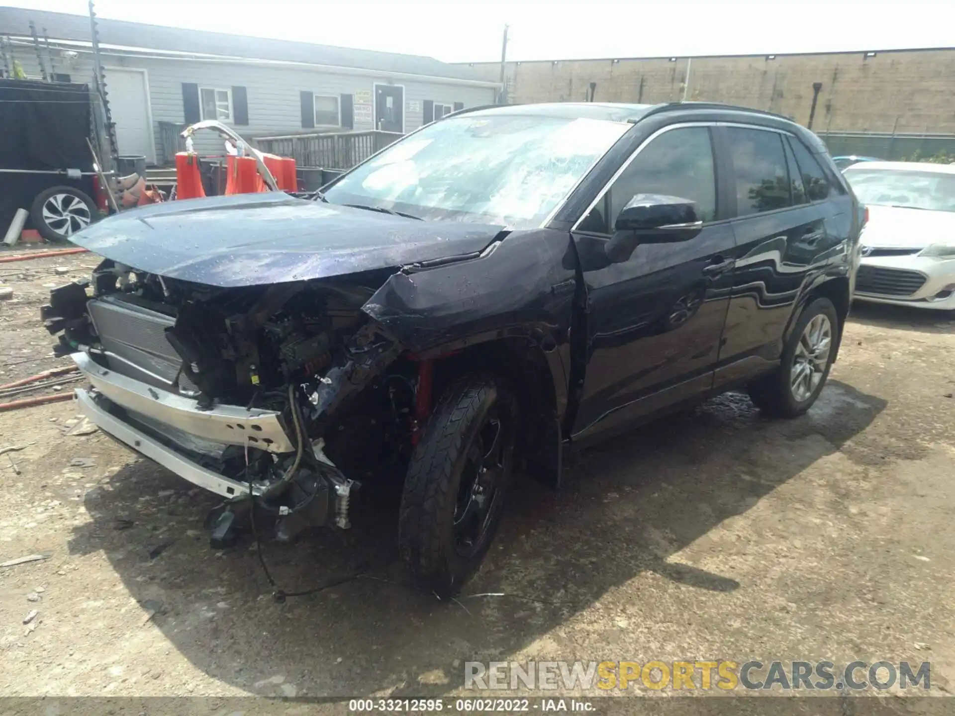 2 Photograph of a damaged car JTMFB3FV1ND083608 TOYOTA RAV4 PRIME 2022