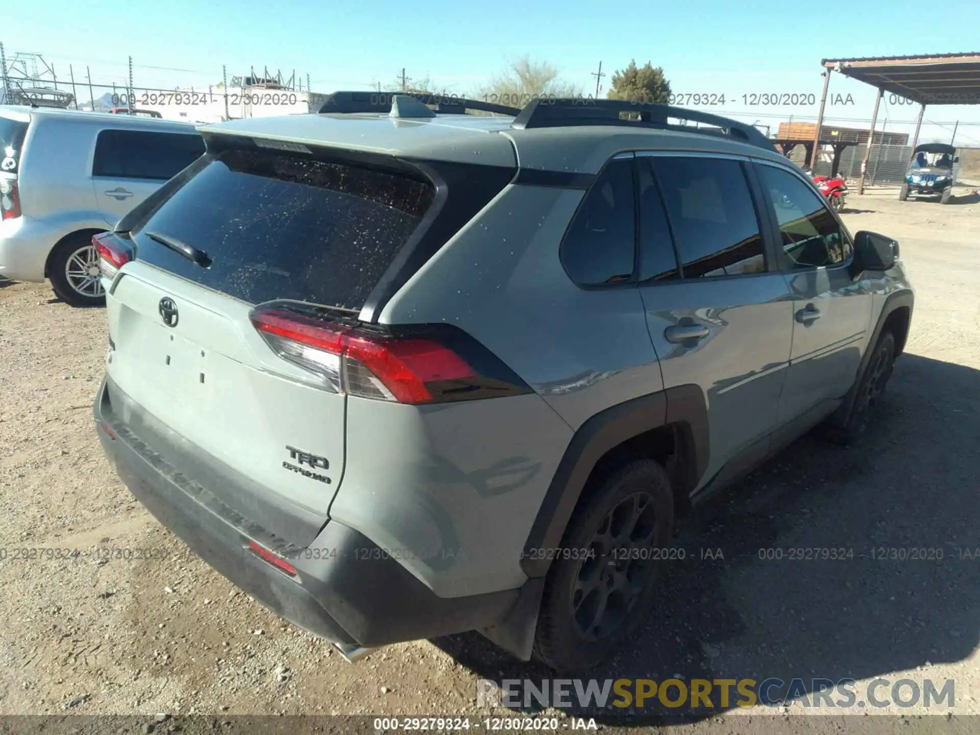 4 Photograph of a damaged car 2T3S1RFV1MW158457 TOYOTA RAV4 TRD OFFROAD 2021