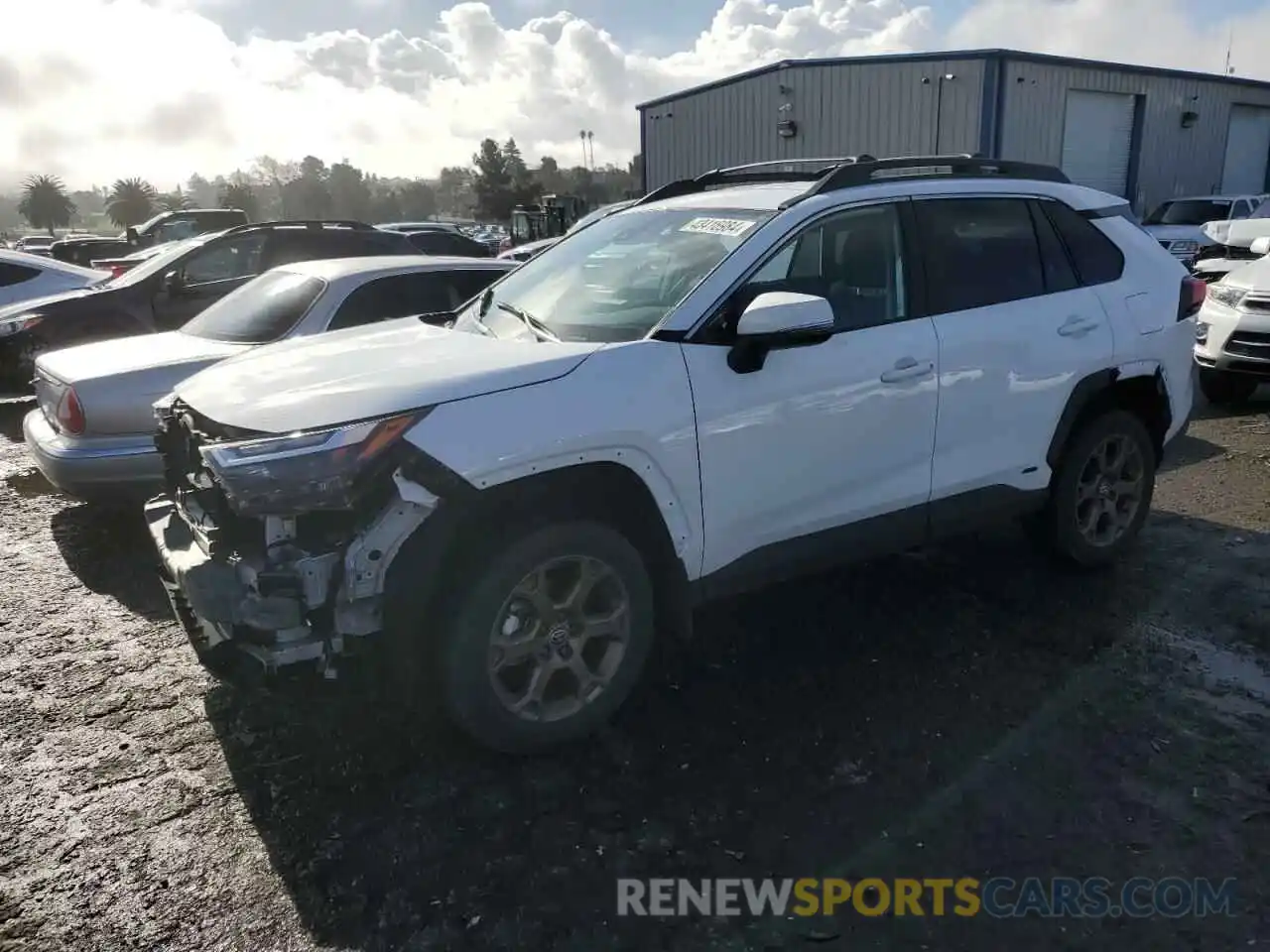 1 Photograph of a damaged car 2T3UWRFV5PW184512 TOYOTA RAV4 WOODL 2023