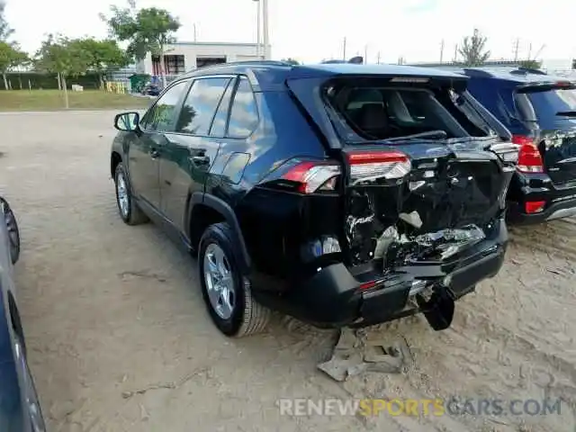 3 Фотография поврежденного автомобиля 2T3P1RFV2KW031476 TOYOTA RAV4 XLE 2019