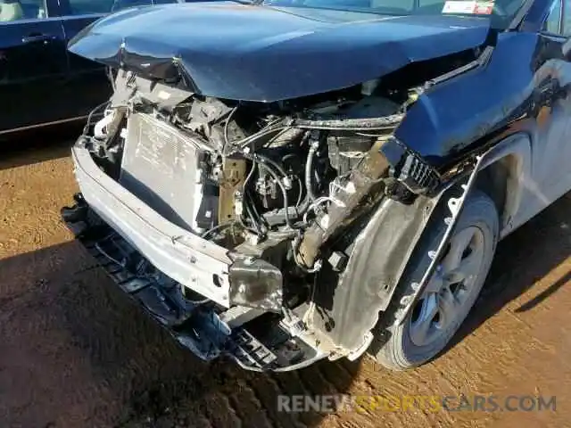 9 Photograph of a damaged car 2T3P1RFV2KW054773 TOYOTA RAV4 XLE 2019