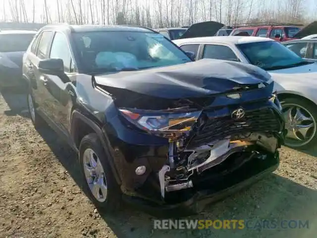 1 Photograph of a damaged car 2T3P1RFV3KC015434 TOYOTA RAV4 XLE 2019