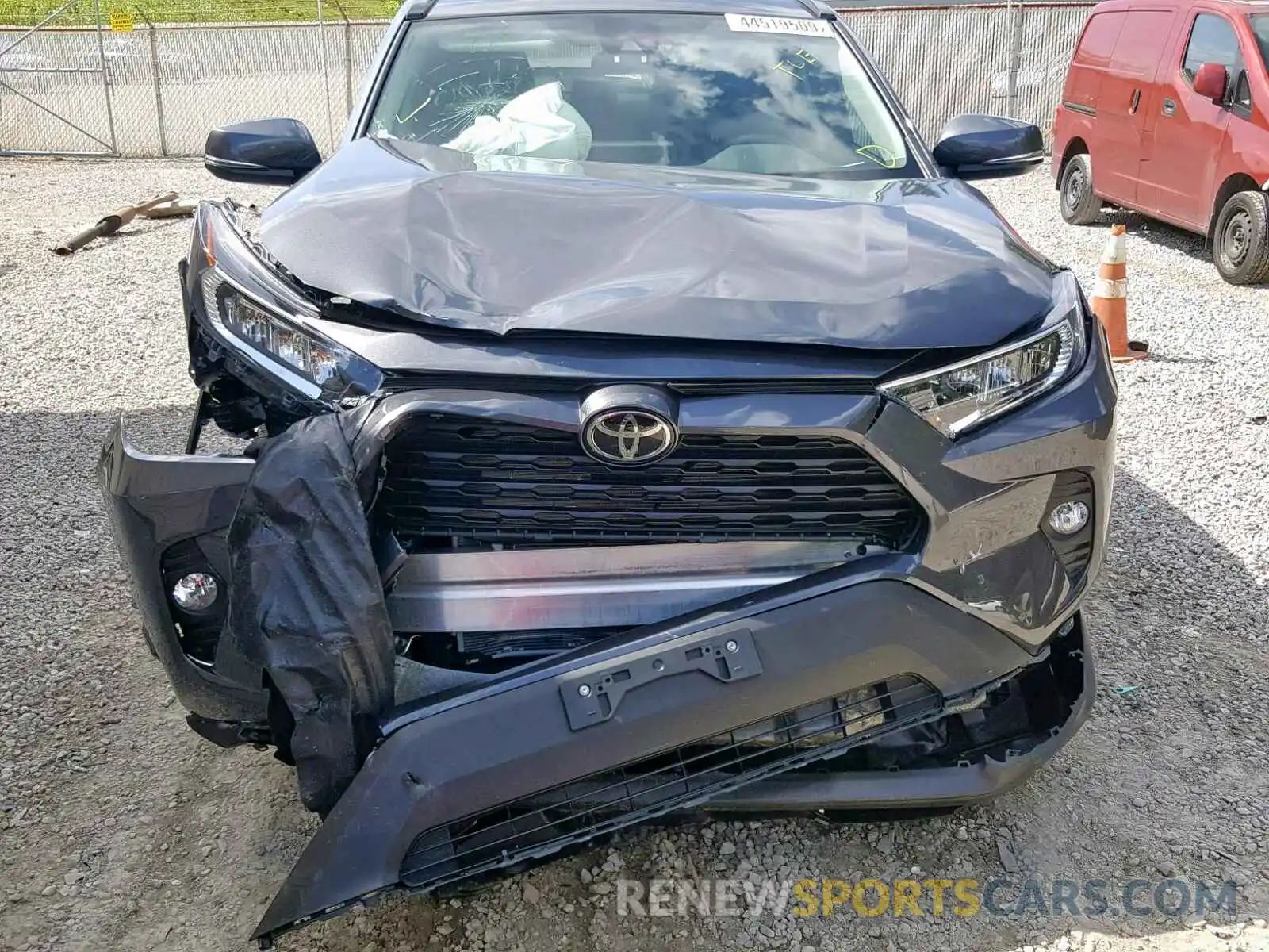 9 Фотография поврежденного автомобиля 2T3P1RFV3KW057259 TOYOTA RAV4 XLE 2019