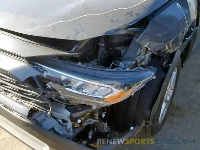 9 Photograph of a damaged car 2T3P1RFV4KW007812 TOYOTA RAV4 XLE 2019