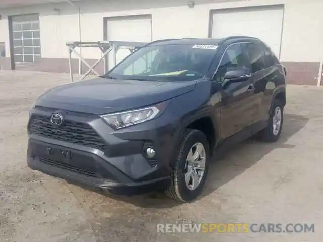 2 Photograph of a damaged car 2T3P1RFV5KC008551 TOYOTA RAV4 XLE 2019