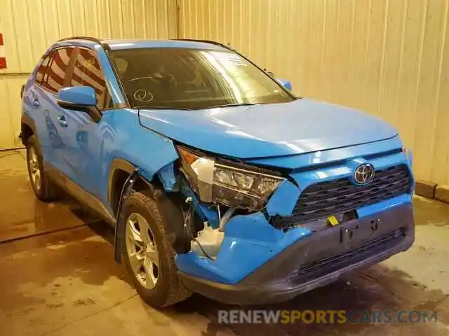 1 Photograph of a damaged car 2T3P1RFV7KW034566 TOYOTA RAV4 XLE 2019