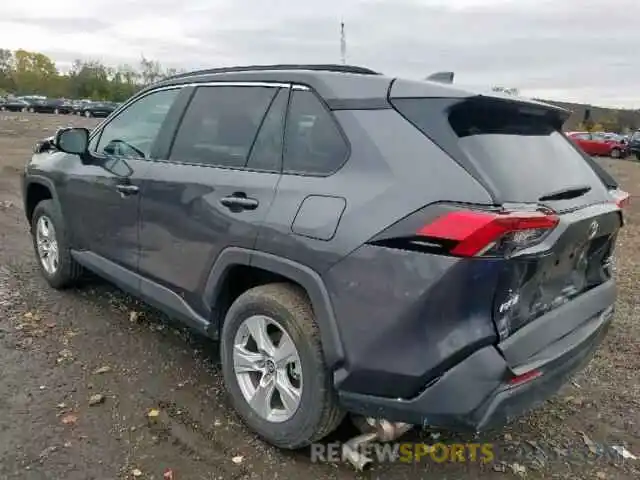 3 Фотография поврежденного автомобиля 2T3P1RFV9KC009539 TOYOTA RAV4 XLE 2019