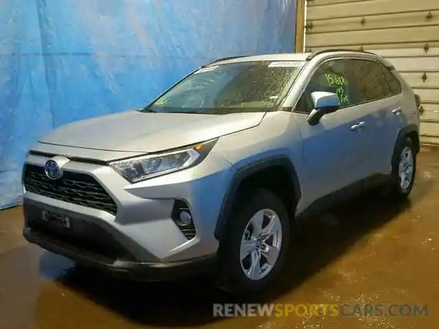 2 Фотография поврежденного автомобиля 2T3P1RFV9KW046086 TOYOTA RAV4 XLE 2019