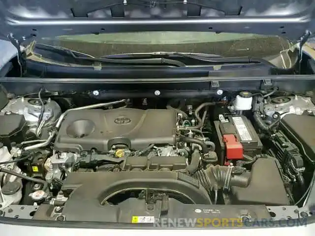 7 Фотография поврежденного автомобиля 2T3P1RFV9KW046086 TOYOTA RAV4 XLE 2019