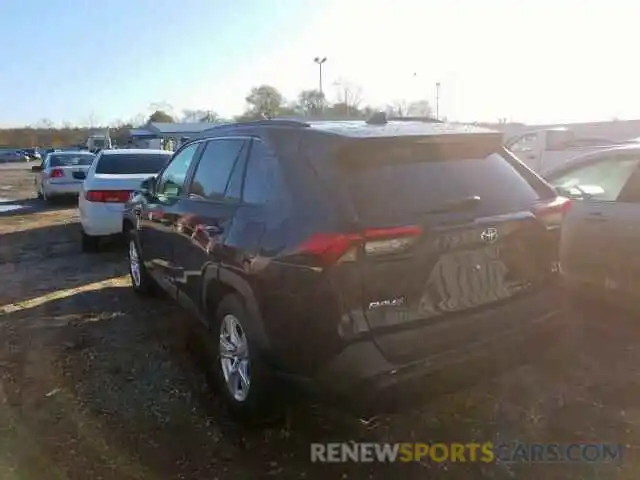 3 Photograph of a damaged car 2T3P1RFV9KW051692 TOYOTA RAV4 XLE 2019