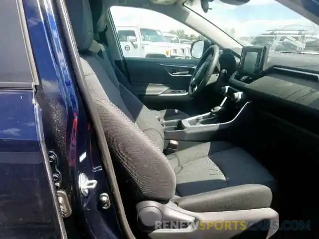 5 Photograph of a damaged car 2T3RWRFV1KW016607 TOYOTA RAV4 XLE 2019