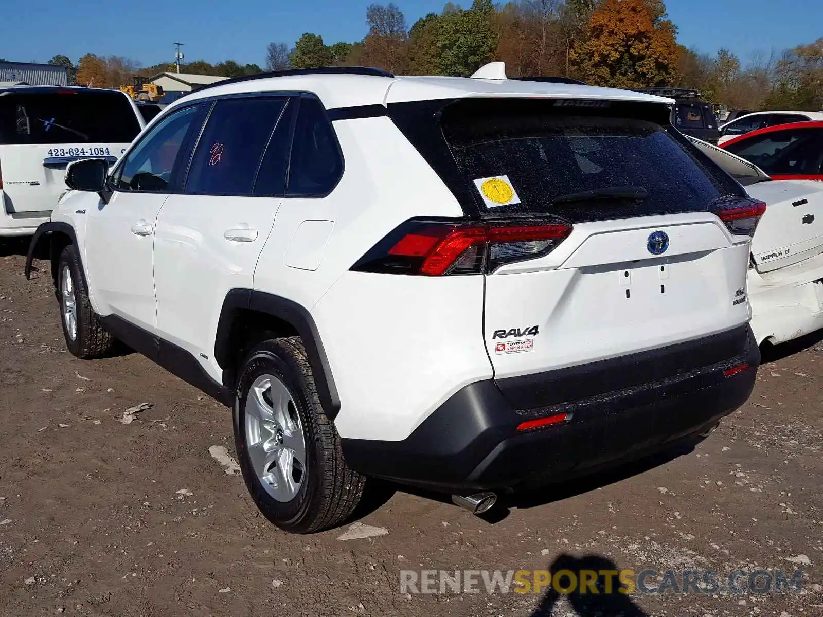 3 Photograph of a damaged car 2T3RWRFV4KW034289 TOYOTA RAV4 XLE 2019