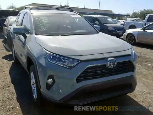 1 Photograph of a damaged car 2T3RWRFVXKW005332 TOYOTA RAV4 XLE 2019