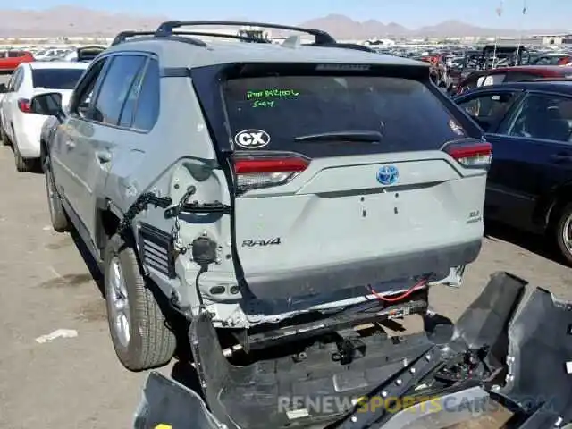 3 Photograph of a damaged car 2T3RWRFVXKW005332 TOYOTA RAV4 XLE 2019