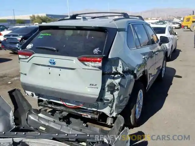 4 Photograph of a damaged car 2T3RWRFVXKW005332 TOYOTA RAV4 XLE 2019