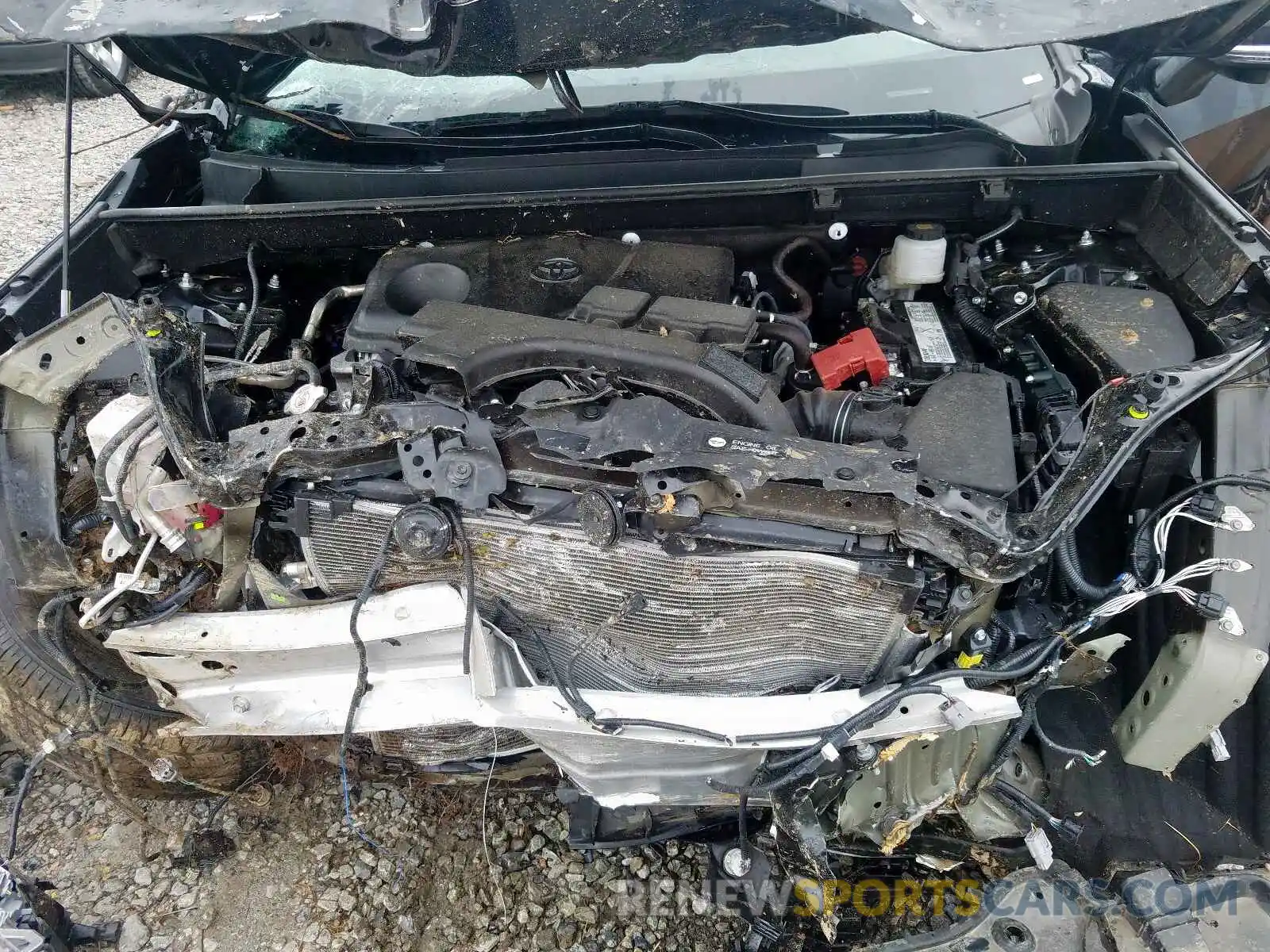 7 Фотография поврежденного автомобиля 2T3W1RFV3KW019056 TOYOTA RAV4 XLE 2019