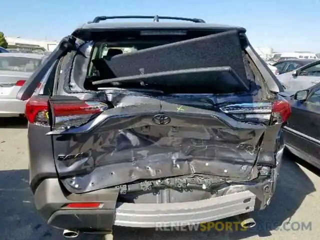 9 Фотография поврежденного автомобиля 2T3W1RFV4KW014299 TOYOTA RAV4 XLE 2019