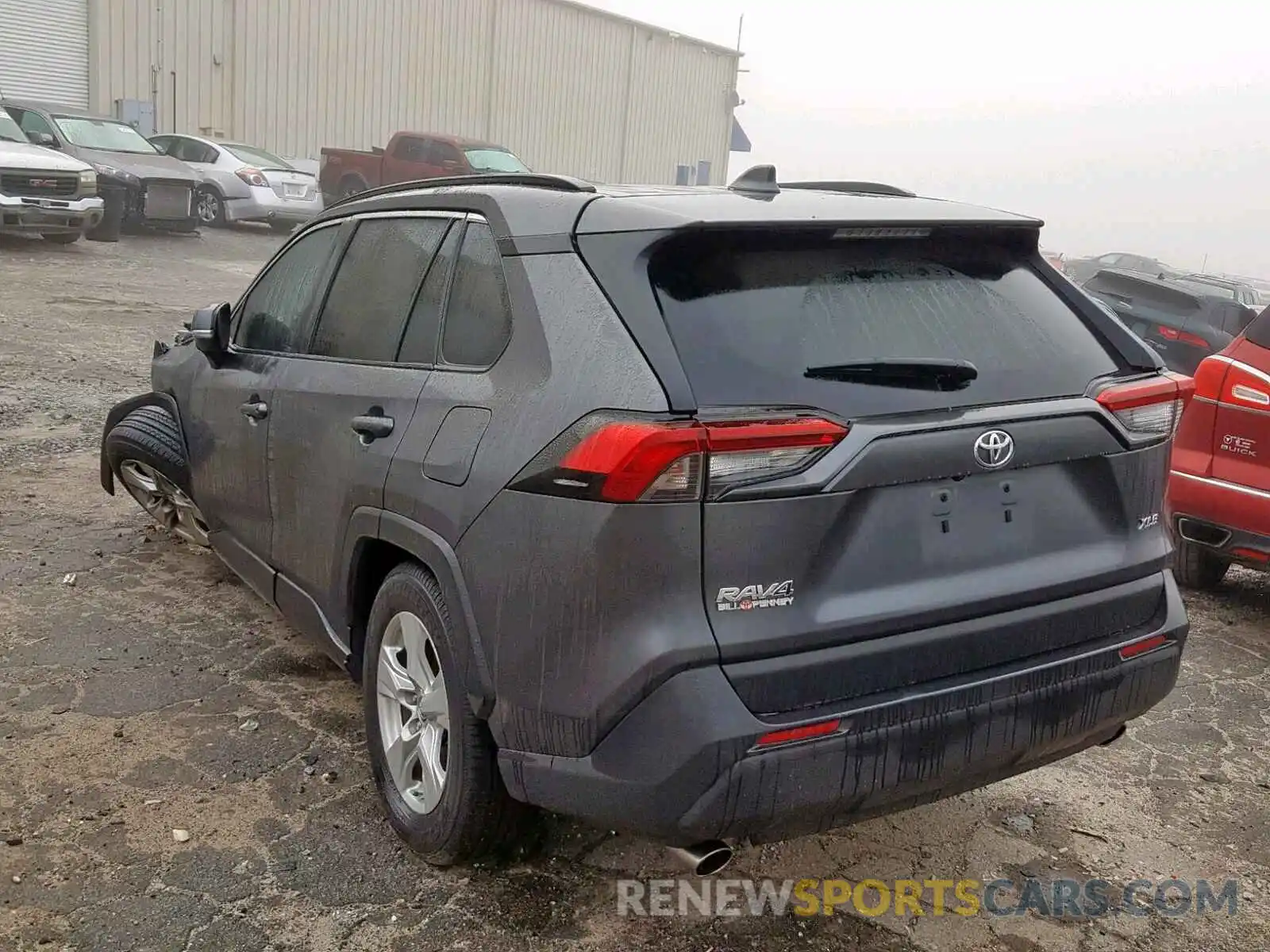 3 Photograph of a damaged car 2T3W1RFV5KC002258 TOYOTA RAV4 XLE 2019