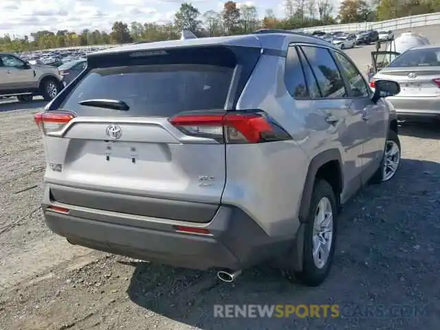 4 Photograph of a damaged car JTMP1RFV0KD506121 TOYOTA RAV4 XLE 2019