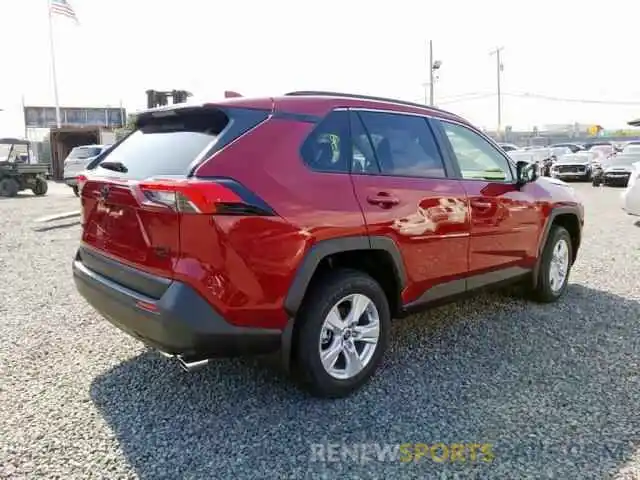 4 Photograph of a damaged car JTMP1RFV1KJ002775 TOYOTA RAV4 XLE 2019