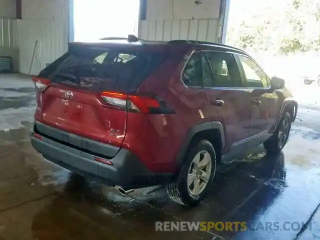 4 Photograph of a damaged car JTMP1RFV5KD022588 TOYOTA RAV4 XLE 2019