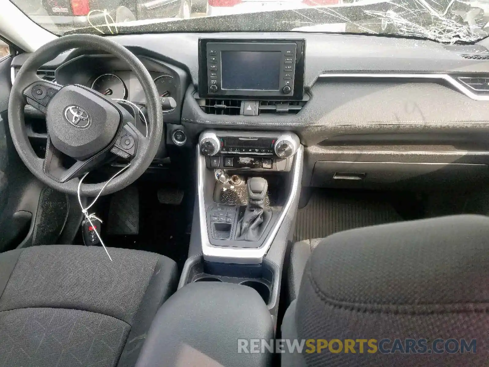 9 Фотография поврежденного автомобиля JTMP1RFV7KD505340 TOYOTA RAV4 XLE 2019