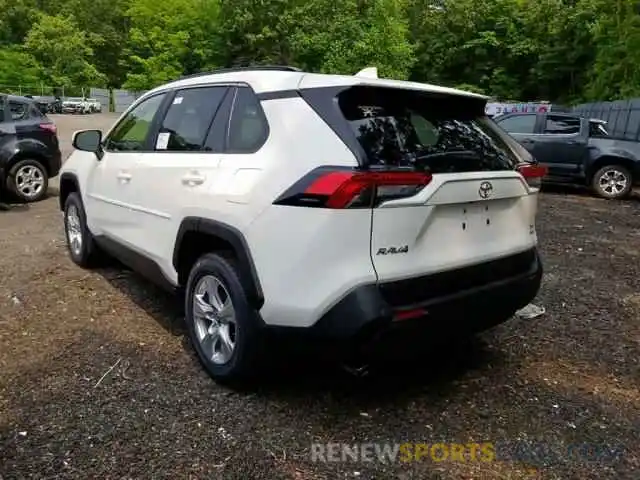 3 Photograph of a damaged car JTMP1RFV8KD004165 TOYOTA RAV4 XLE 2019