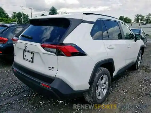 4 Photograph of a damaged car JTMP1RFV8KJ015488 TOYOTA RAV4 XLE 2019