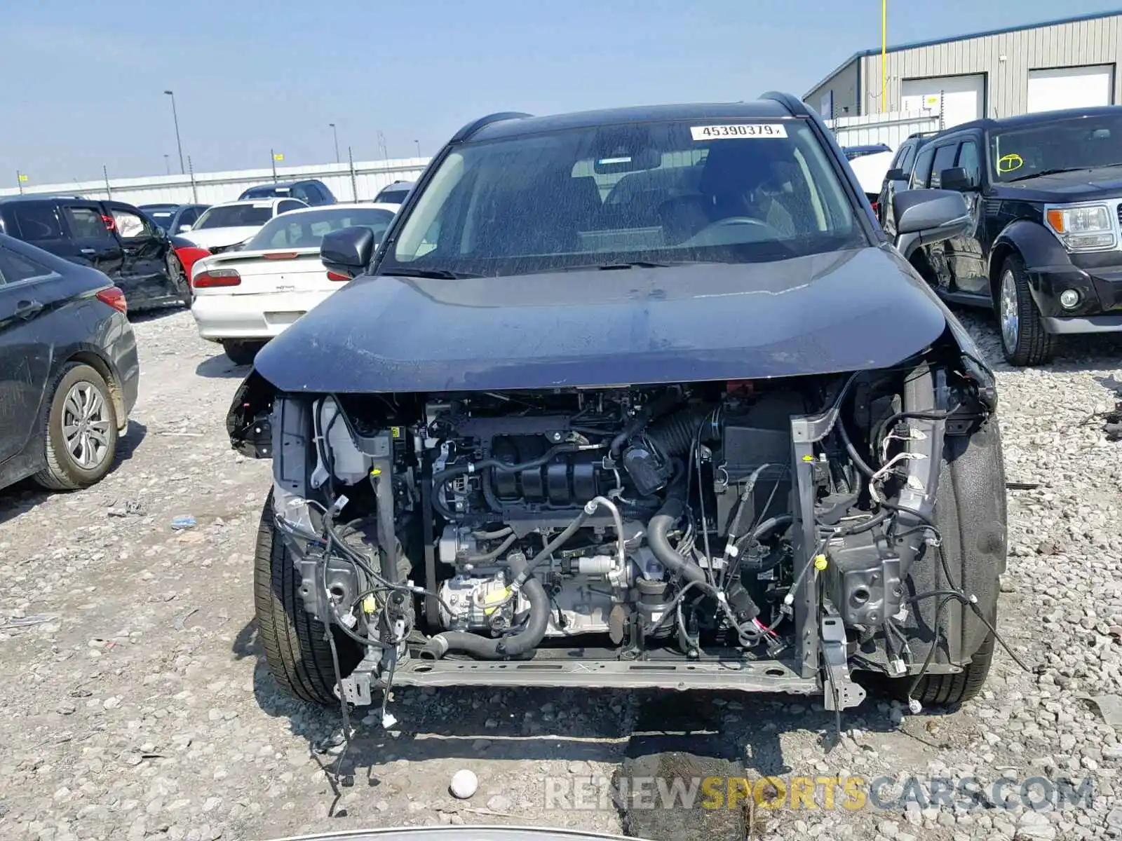 9 Фотография поврежденного автомобиля JTMW1RFV1KJ001797 TOYOTA RAV4 XLE 2019