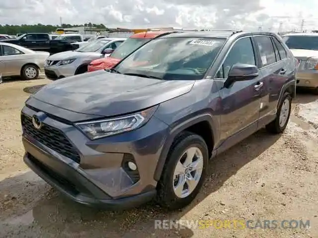 2 Photograph of a damaged car JTMW1RFV2KD010202 TOYOTA RAV4 XLE 2019