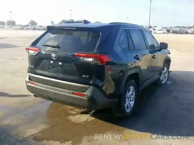 4 Фотография поврежденного автомобиля JTMW1RFV3KD510983 TOYOTA RAV4 XLE 2019