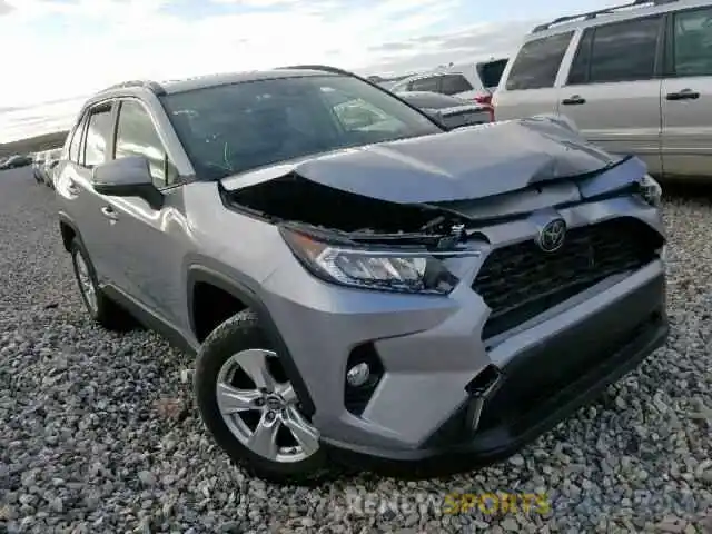 1 Photograph of a damaged car JTMW1RFV7KD500781 TOYOTA RAV4 XLE 2019