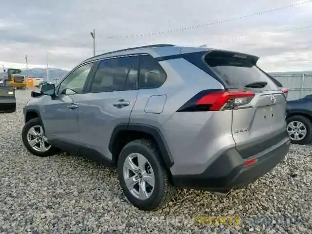 3 Photograph of a damaged car JTMW1RFV7KD500781 TOYOTA RAV4 XLE 2019